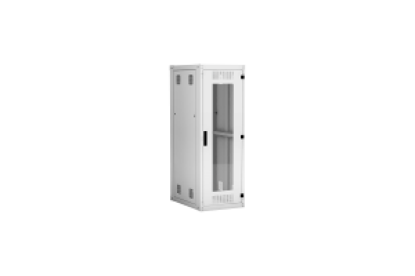 EC-FZ-336080-GMM-GY Напольный шкаф 19 33U, стекло, 600х800, серый NETLAN