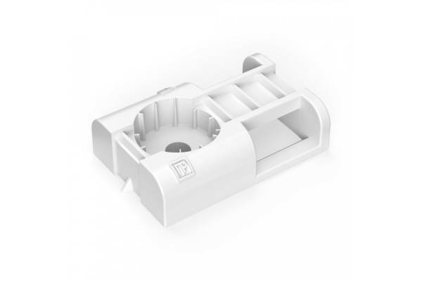 PR13.0343 Площадка под стяжку для прямого монтажа белая (100шт/1500шт уп/кор) Промрукав