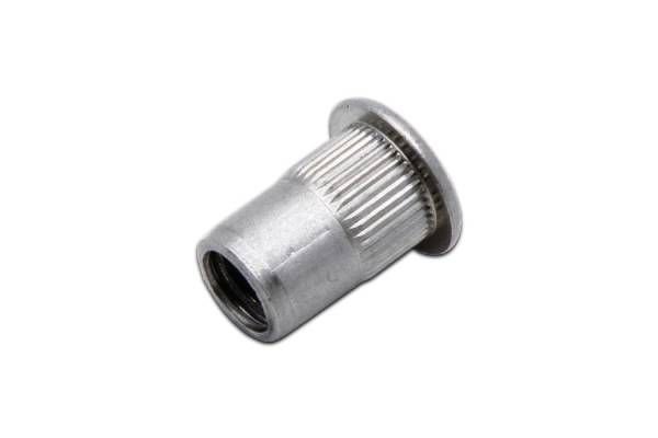 PR08.4989 Заклепка резьбовая, стальная оцинкованная цилиндр, М4х0,7х11,6 (100 шт/уп) Промрукав