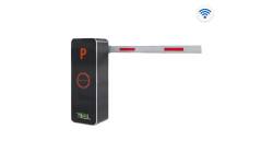 BGM1045L-heater Шлагбаум электромеханический со стрелой 4,5м телескоп, с подогревом левый Temid