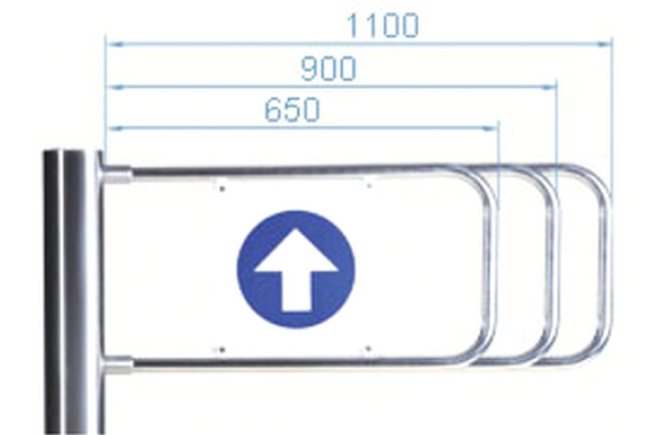 PERCo-AG-900 Створка длиной 900 мм для стойки калитки PERCo