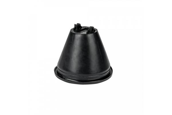 PR08.32622 Держатель кровельный пластиковый с двумя фиксаторами H110 d10-12 мм Промрукав