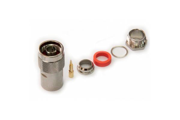 N-112C/8D ДалСВЯЗЬ v.8568 - прижимной разъем N-8D-вилка цанговый