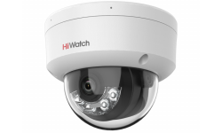 DS-I452M(B) (2.8mm) 4Мп IP-видеокамера уличная купольная, ИК 30 м, PoE, микрофон, microSD, IP67, IK08 HiWatch