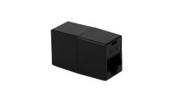 EC-UCB-55-UD2-SM-BK-10 Кабельный соединитель RJ45-RJ45 (8P8C), Кат.5e (Класс D), 100МГц, неэкранированный, черный NETLAN