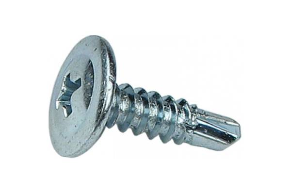 PR08.3601 Саморез 4,2х25 с прессшайбой, сверло, цинк (1000 шт/уп) Промрукав