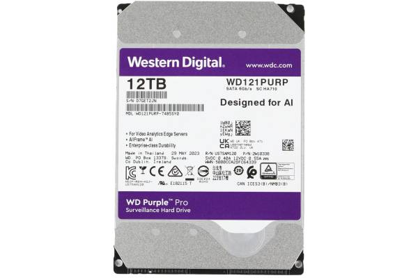 WD121PURP 12ТБ Жесткий диск WD Purple Pro Western Digital
