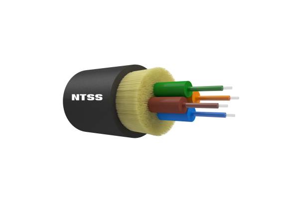 NTSS-FO-D-IN/OUT-9-4-LSZH Оптический кабель IN/OUT, OS2, 9/125, 4 волокна, LSZH, черный NTSS