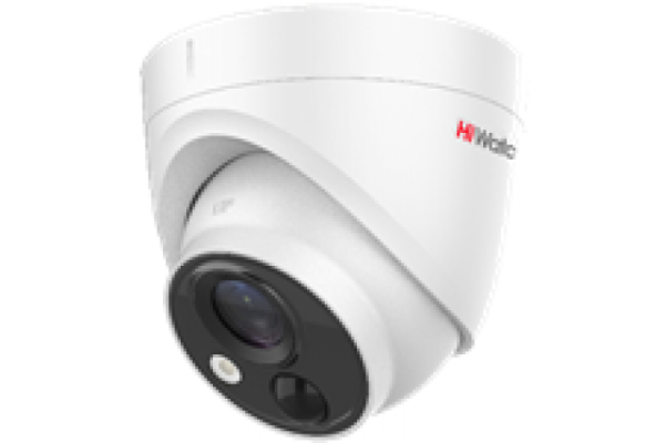 DS-T213(B) (2.8 mm) 2Мп уличная купольная HD-TVI камера с EXIR-подсветкой до 20м и PIR HiWatch