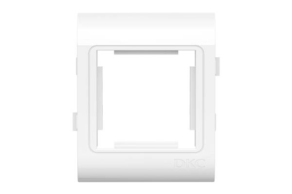 00513 PDA-45N 80 Рамка-суппорт под 2 модуля 45x45 мм (белый) DKC