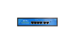ST-S140POE (2М/100W/А) PRO, версия 2 Коммутатор POE 4-х портовый
