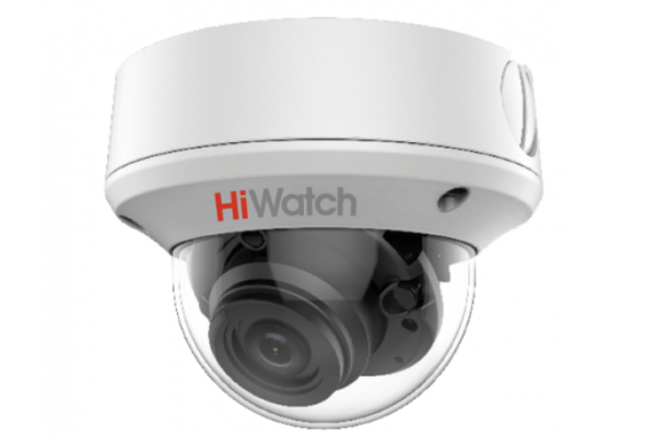 DS-T508(2.7-13.5 mm) 5Мп уличная купольная HD-TVI камера с EXIR-подсветкой до 40м HiWatch (следы эксплуатации)
