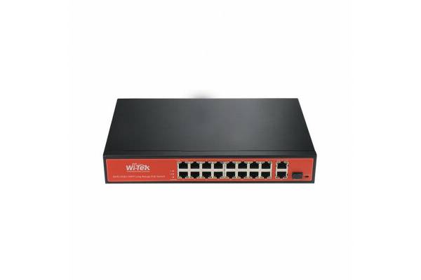WI-PS518G v4 Неуправляемый коммутатор с функцией PoE Wi-Tek