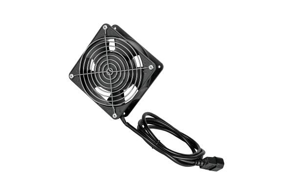 EC-FAN1-BK Вентиляторный блок на 1 вентилятор, черный NETLAN